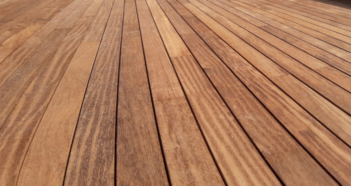 Tarima exterior de madera Exterpark SUCUPIRA