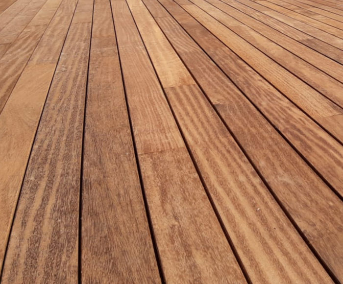 Tarima exterior de madera Exterpark SUCUPIRA