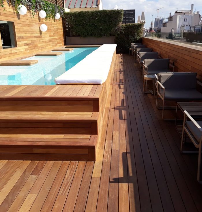 Proyecto Exterpark Cumarú en Hotel Dolce Sitges