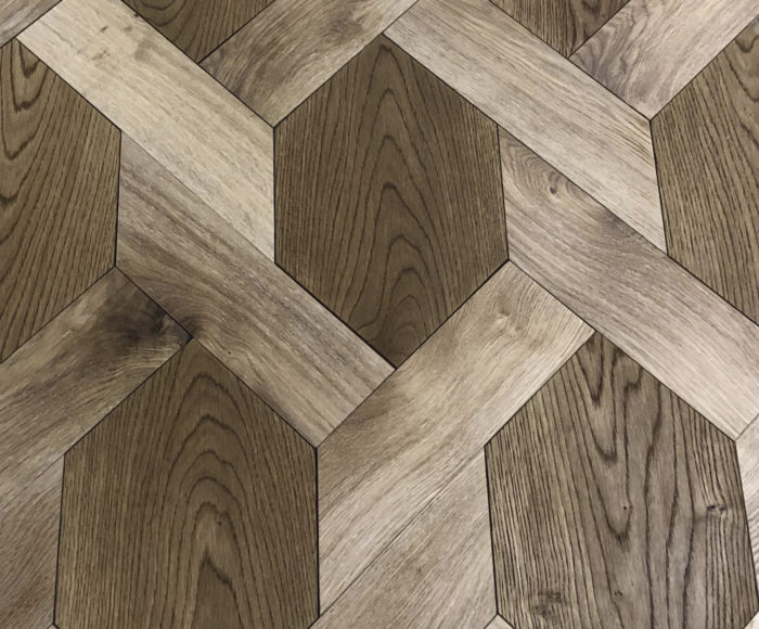 Suelo de madera artesanal Lazo