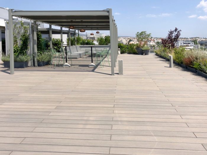 Proyecto Exterpark Cube Plata en Coworking Athens