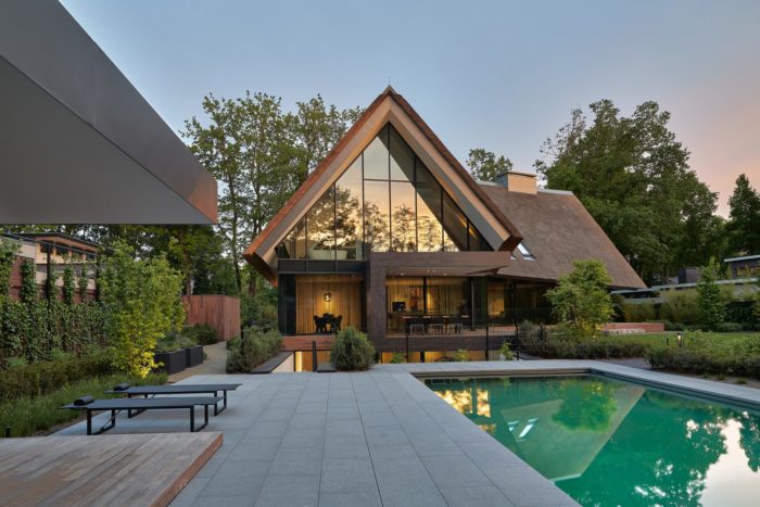 Proyecto Exterpark Ipe en vivienda de Belgium