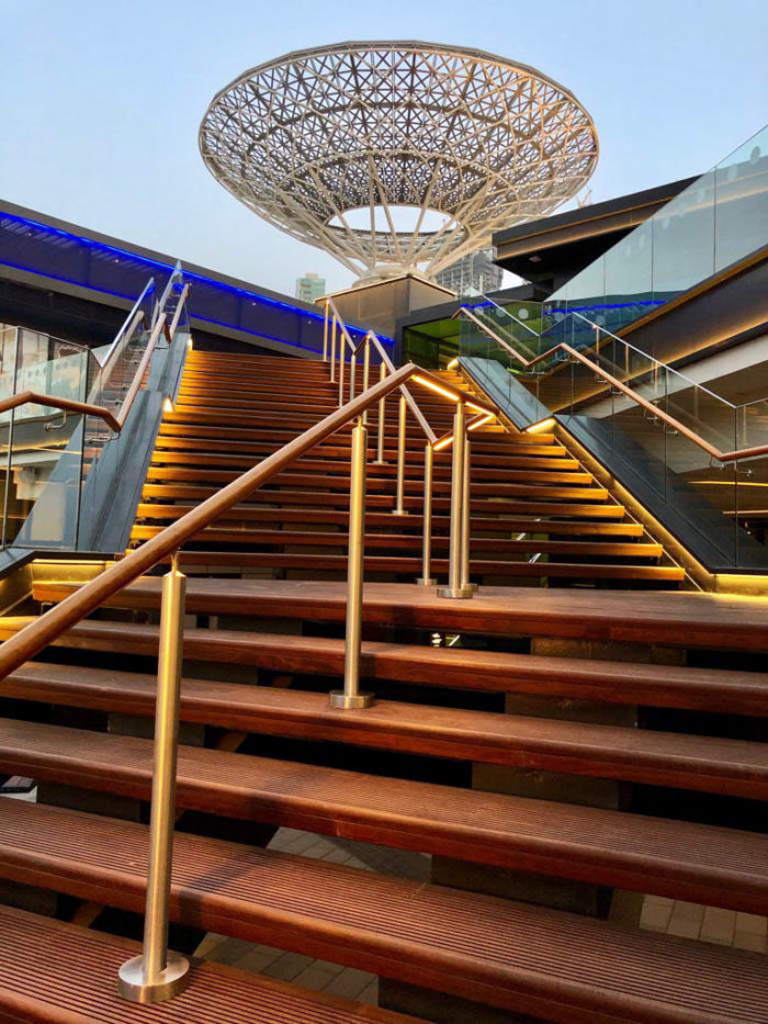 Proyecto Exterpark Elondo en Bluewaters, Dubai