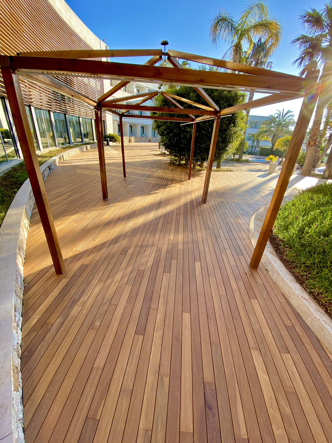 Proyecto Exterpark Cumarú en Hotel Dolce Sitges