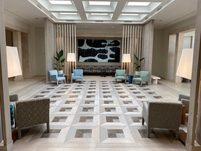 Proyecto Carácter losetas en Hotel Dolce