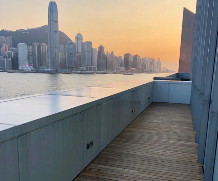 Proyecto Exterpark IPE FSC ranurado en MOMHK Museum