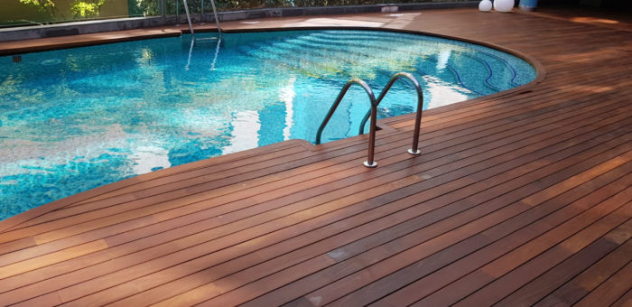 Proyecto Exterpark Madera Ipe en Madrid