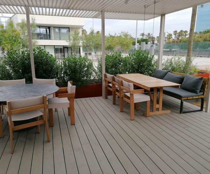 Proyecto Exterpark Custom en Port Vell Barcelona