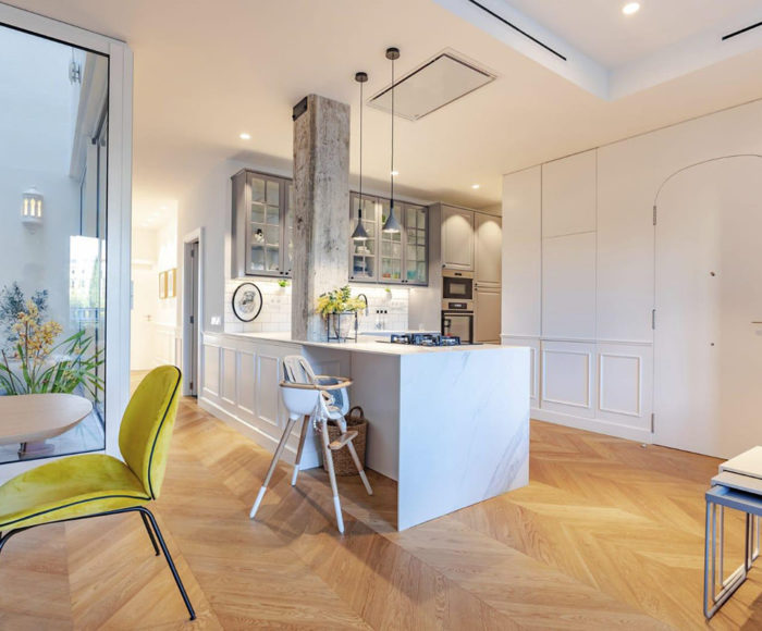 Proyecto Carácter Punta Hungría & Tech Cube en vivienda particular de Valencia